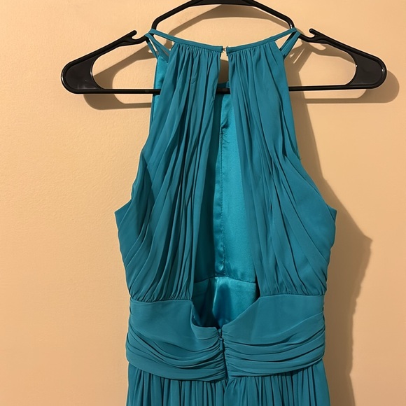 Teal Bridesmaids Dress - Picture 4 of 4